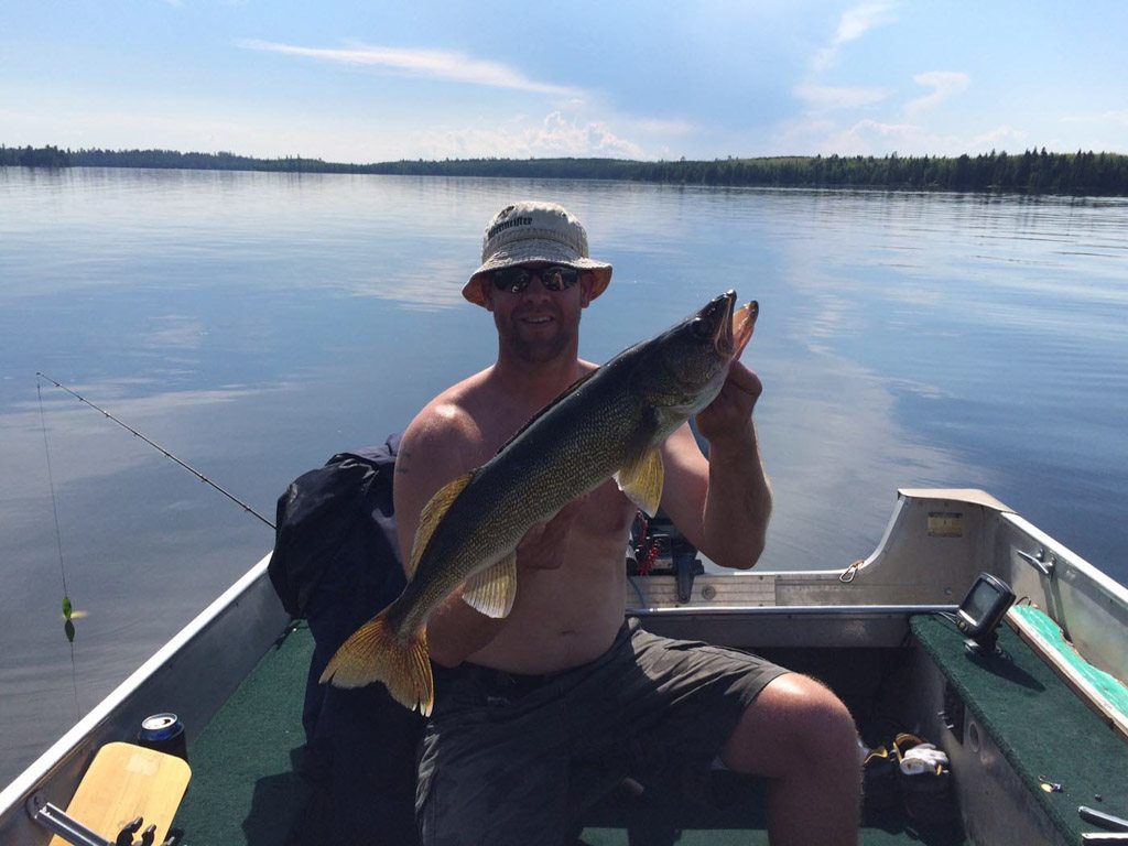 Ontario Walleye Fishing on Eagle Lake